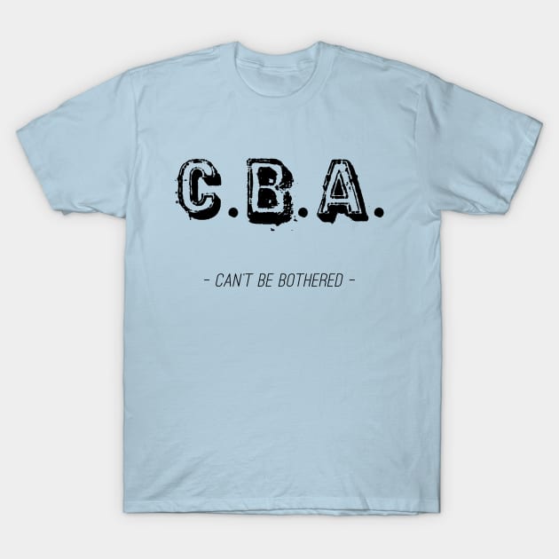 CBA T-Shirt by MBiBtYB